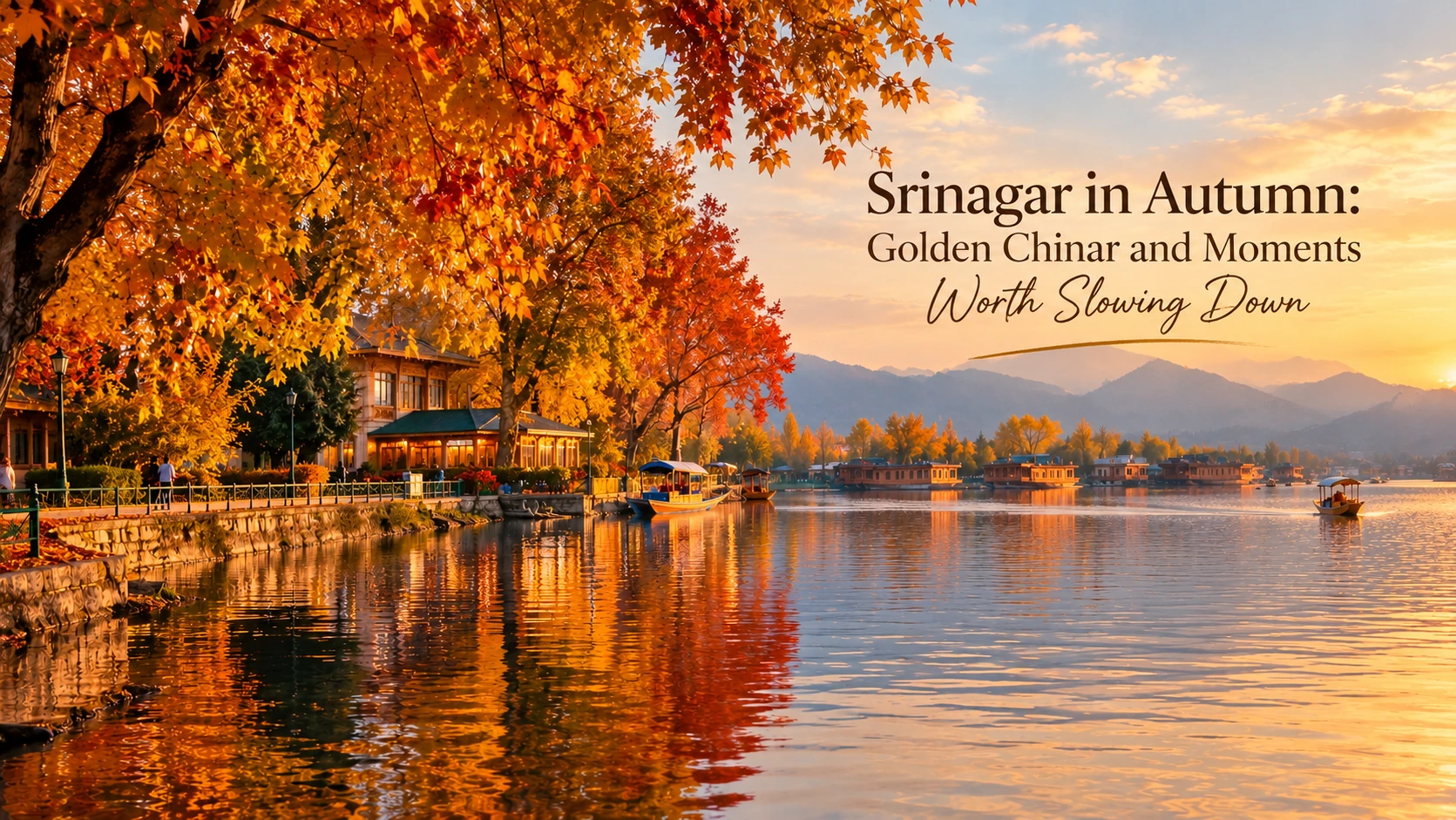 Srinagar in Autumn: Golden Chinar Leaves, Dal Lake and Slow Travel