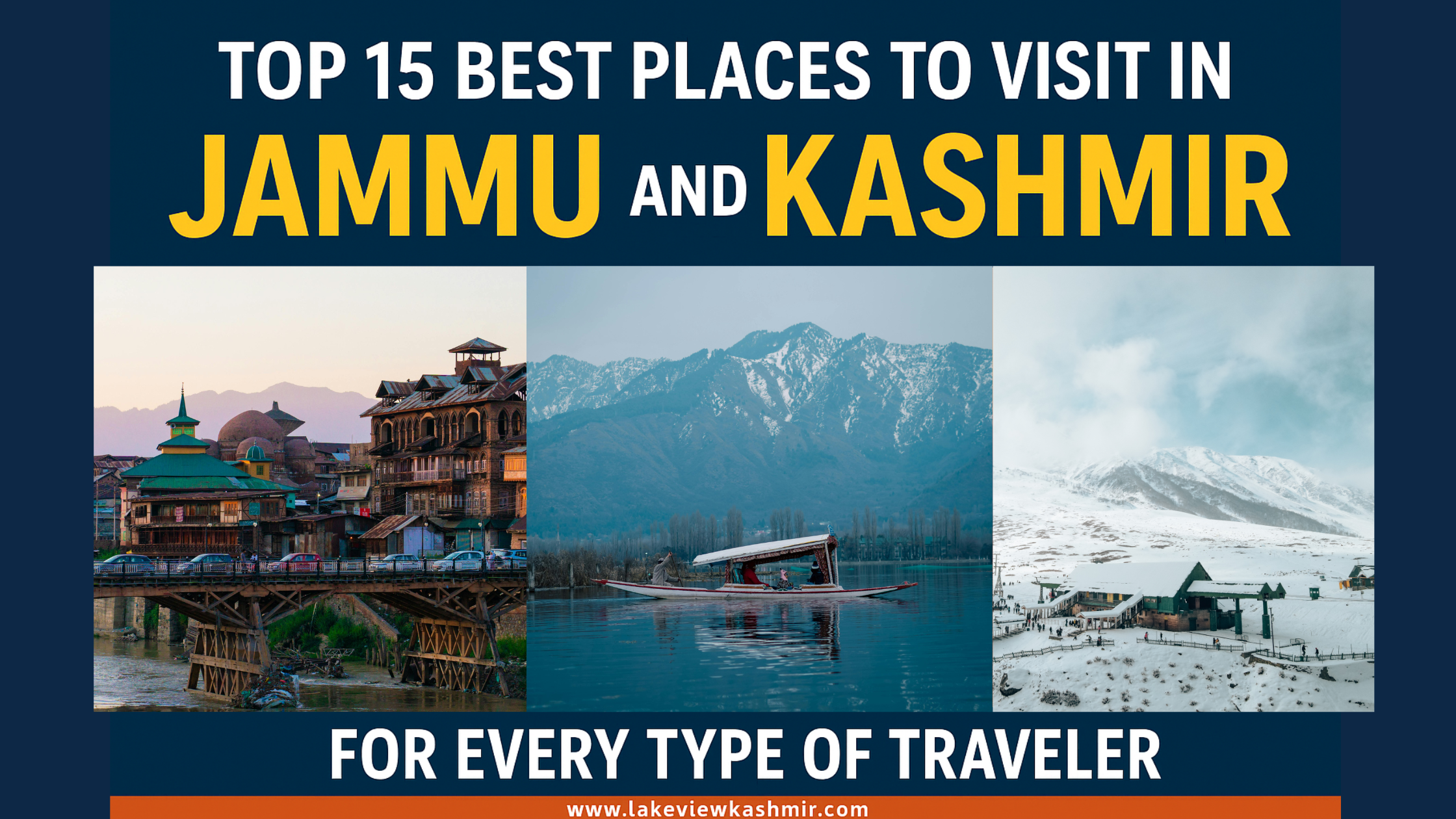 Top 15 Best Places to Visit in Jammu and Kashmir for Every Type of Traveler