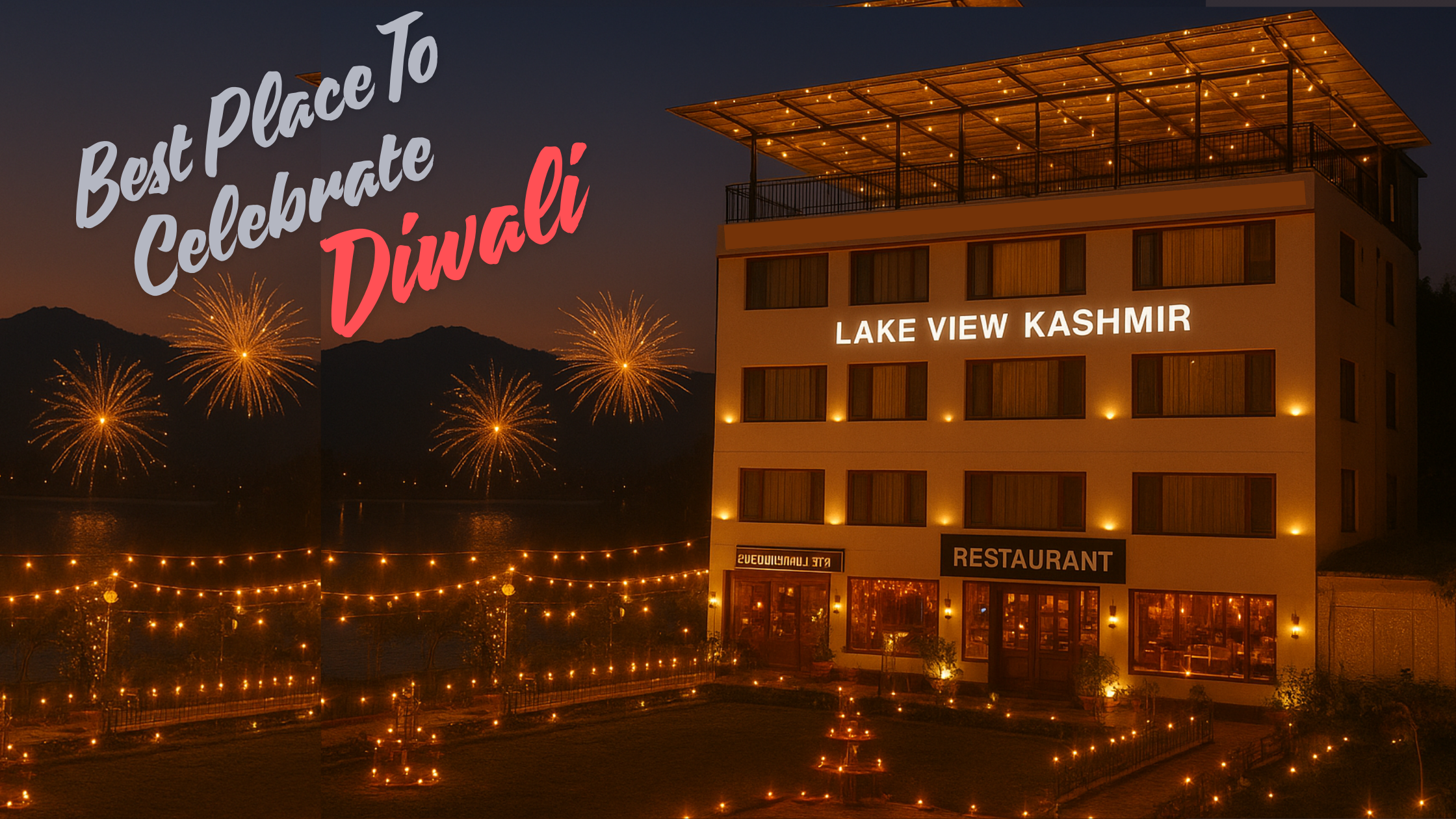 Best Place to Celebrate Diwali in Srinagar – Hotel Lake View Kashmir